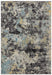 Atmacha Home And Living Rug Nova Abstract Blue Rug NV32