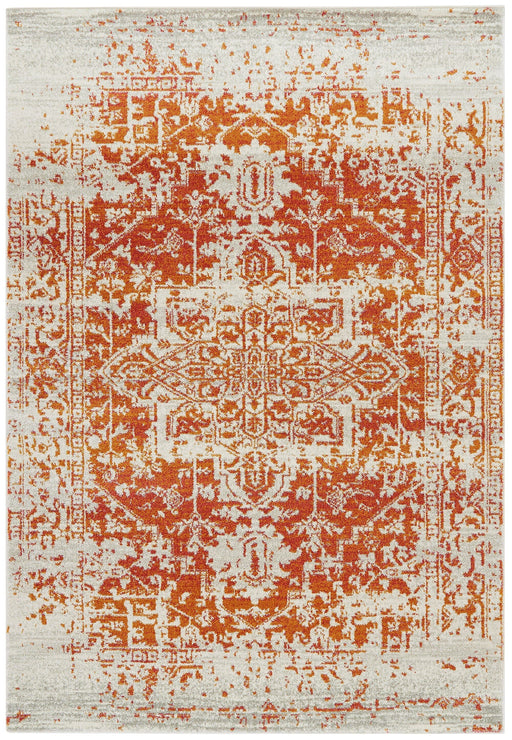 Atmacha Home And Living Rug Nova Antique Orange Rug NV09