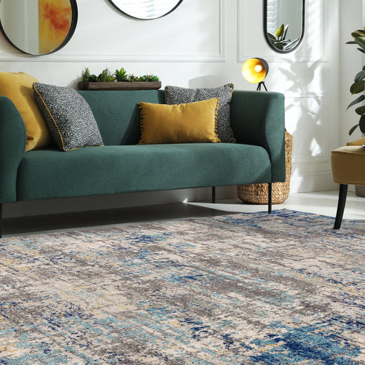 Atmacha Home And Living Rug Nova Illusion Blue Rug NV40