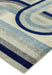 Atmacha Home And Living Rug Nova Retro Blue Rug NV30