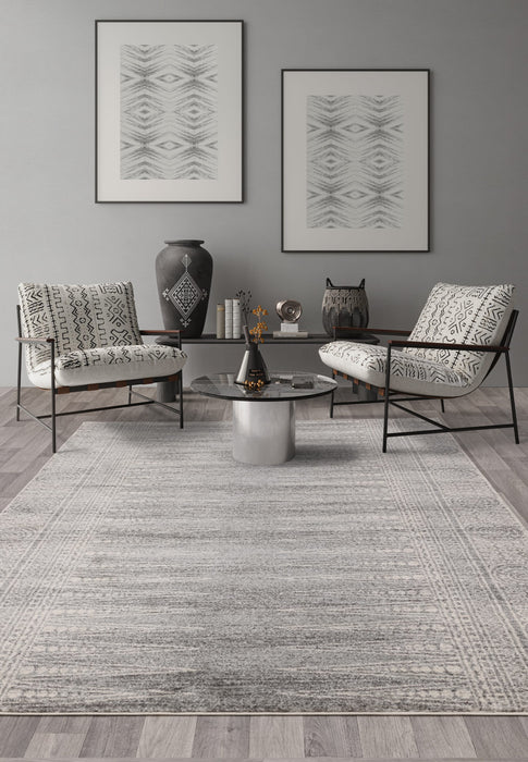 Atmacha Home And Living Rug Nova Weave Grey Rug NV07