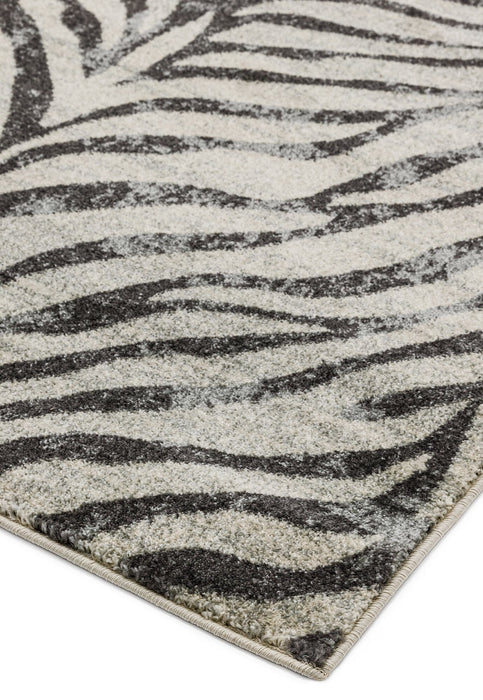 Atmacha Home And Living Rug Nova Zebra Grey Rug NV27