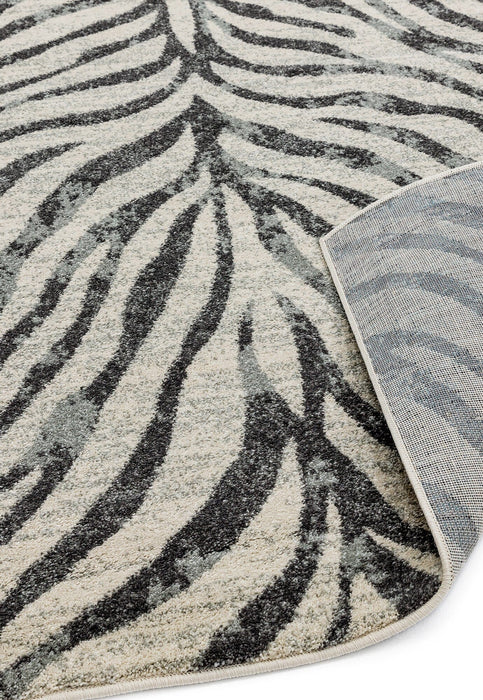 Atmacha Home And Living Rug Nova Zebra Grey Rug NV27