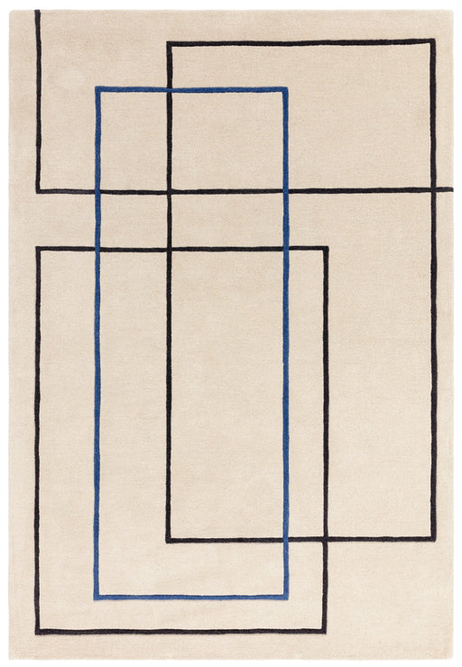 Atmacha Home And Living Rug Reef Outline Blue Rug RF19