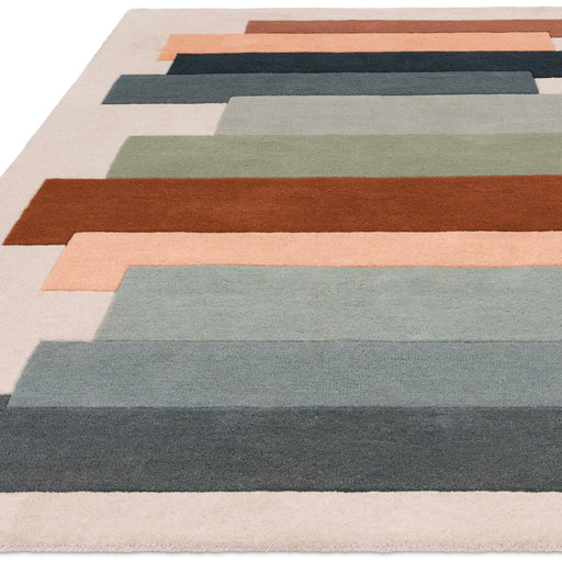 Atmacha Home And Living Rug Reef Stacks Green Rug RF32