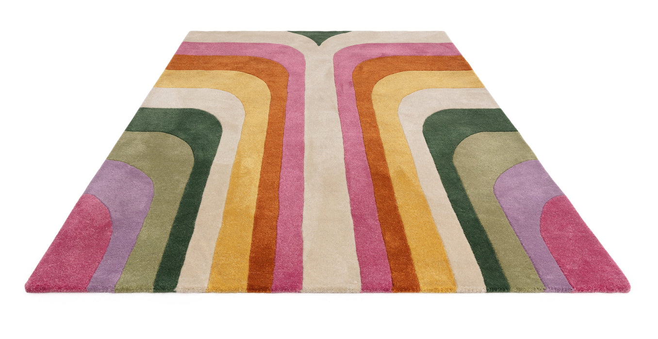 Atmacha Home And Living Rug Romy 01 Retro Pink Rug