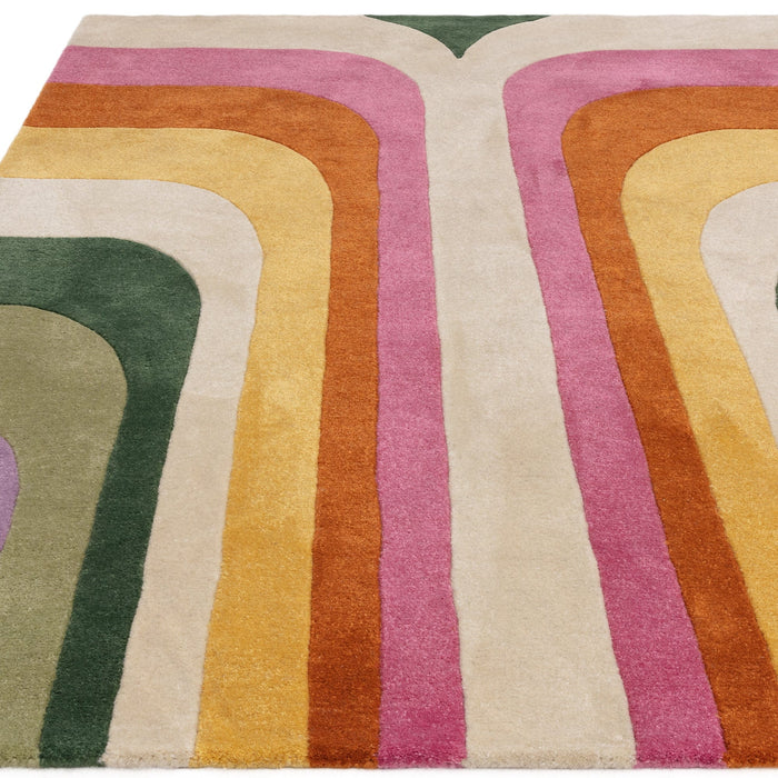 Atmacha Home And Living Rug Romy 01 Retro Pink Rug