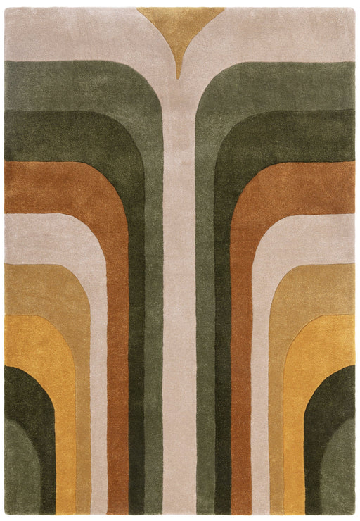 Atmacha Home And Living Rug Romy 02 Retro Green Rug