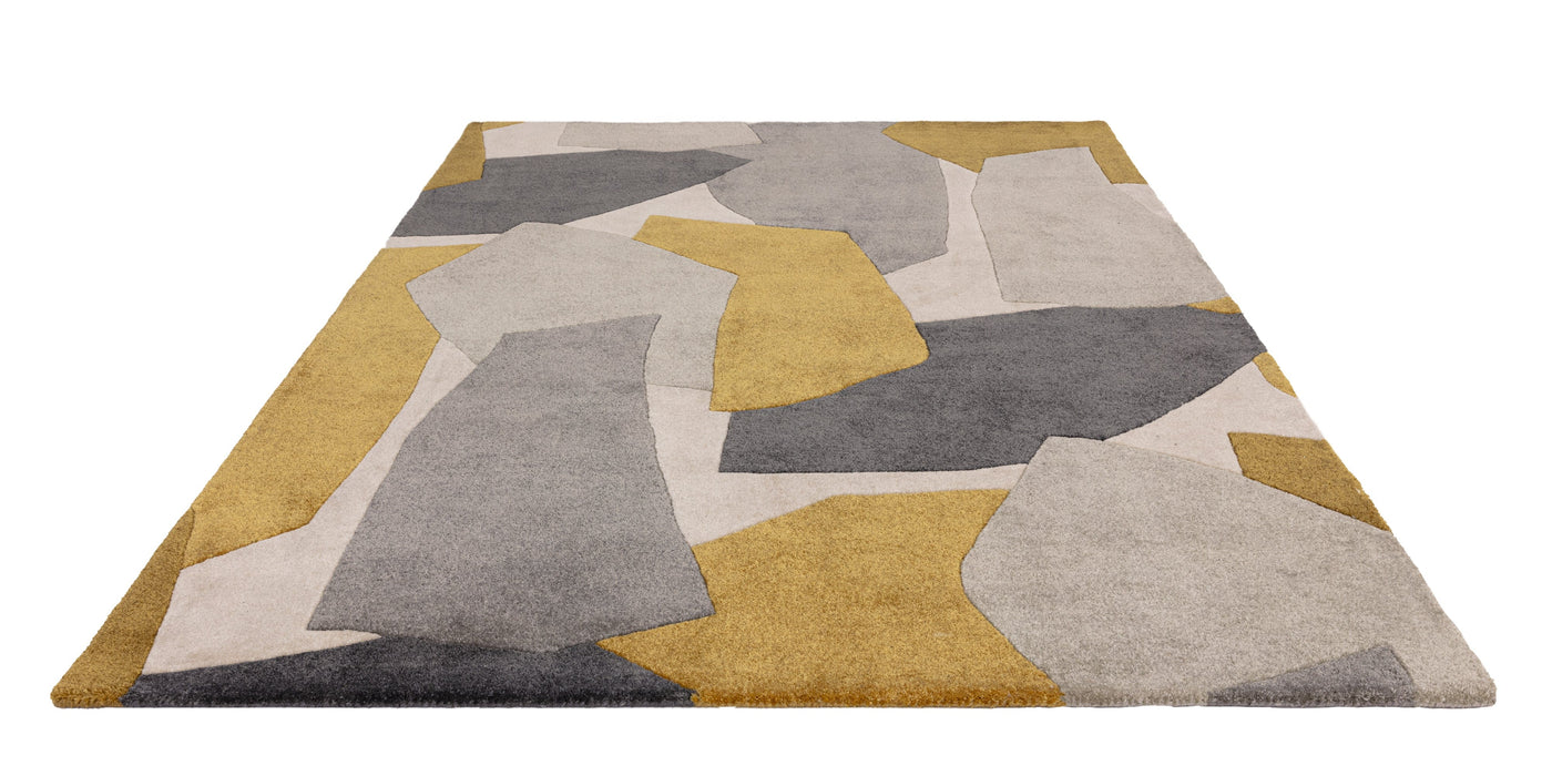 Atmacha Home And Living Rug Romy 10 Element Ochre Rug