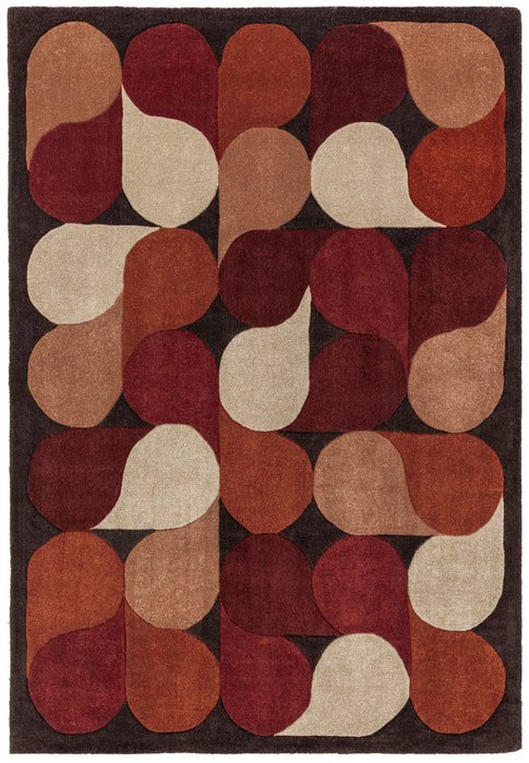 Atmacha Home And Living Rug Romy 14 Jive Red Rug