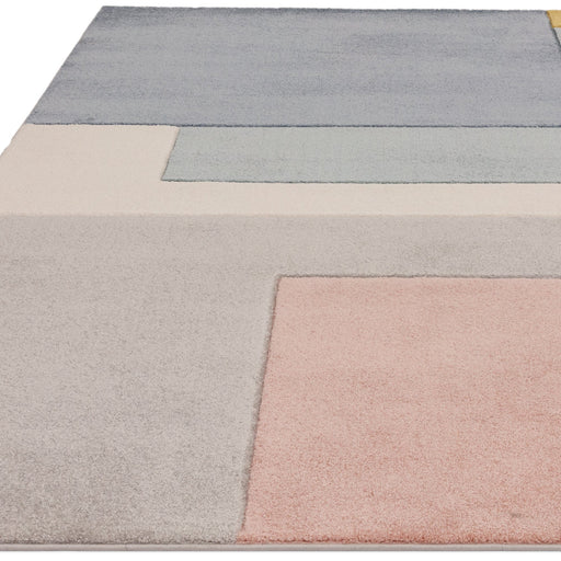 Atmacha Home And Living Rug Sketch Blocks Pastel Rug SK12