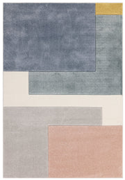Atmacha Home And Living Rug Sketch Blocks Pastel Rug SK12