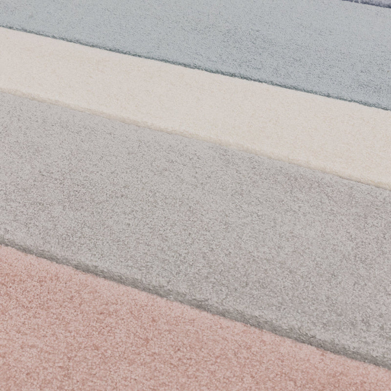 Atmacha Home And Living Rug Sketch Blocks Pastel Rug SK12