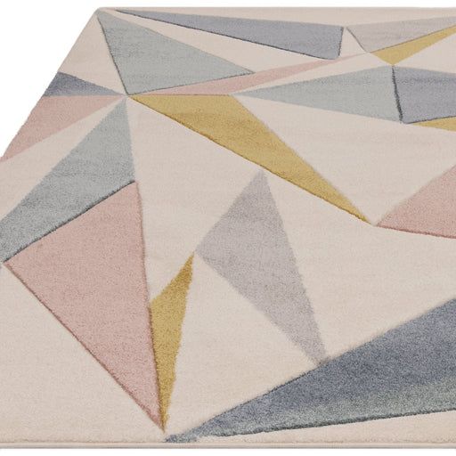 Atmacha Home And Living Rug Sketch Kaleidoscope Pastel SK20