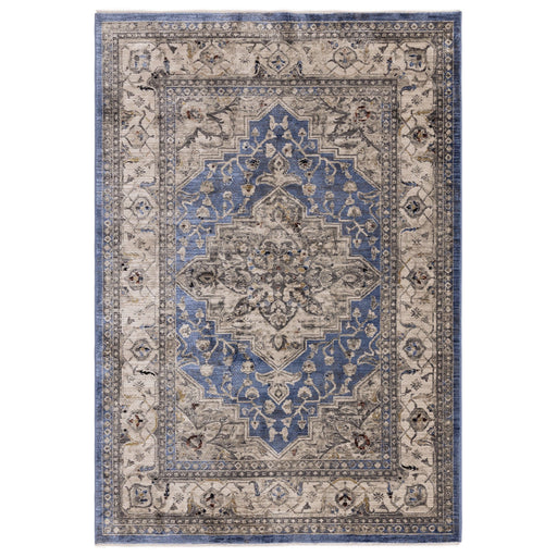 Atmacha Home And Living Rug Sovereign Blue Medallion Rug