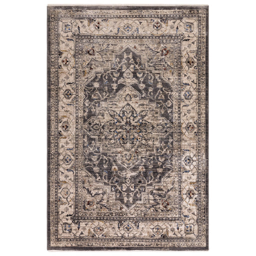 Atmacha Home And Living Rug Sovereign Charcoal Medallion Rug