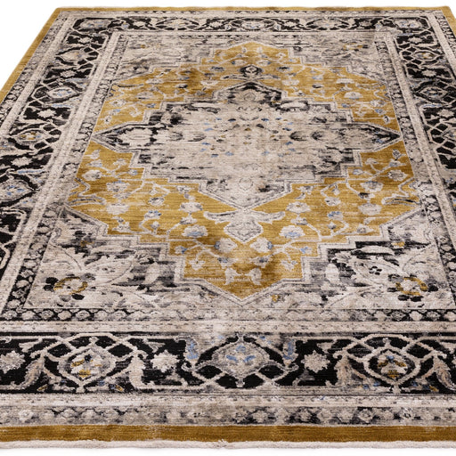 Atmacha Home And Living Rug Sovereign Gold Medallion Rug