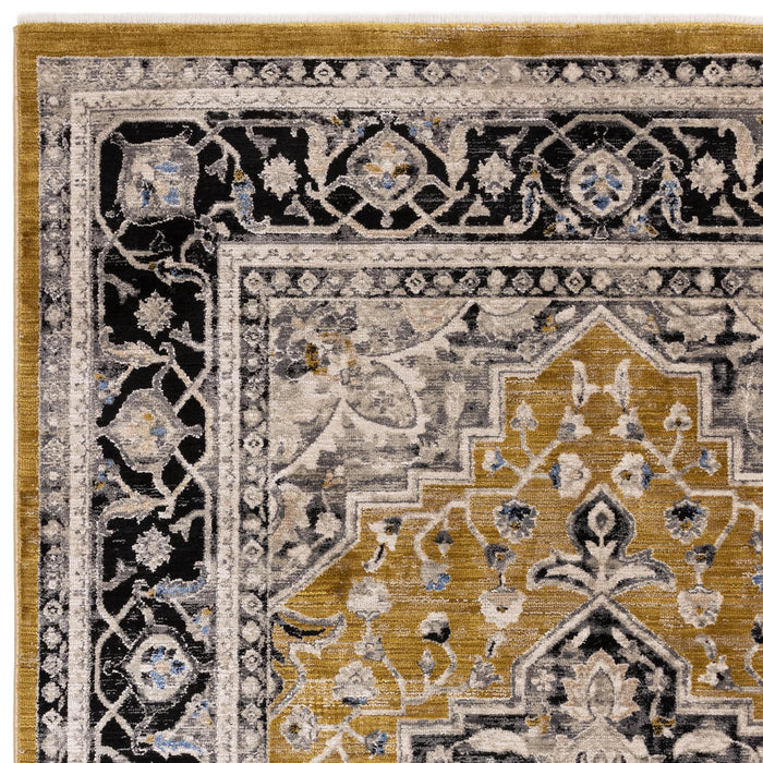 Atmacha Home And Living Rug Sovereign Gold Medallion Rug