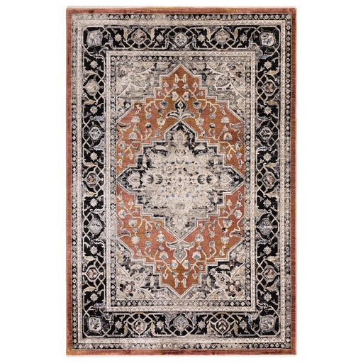 Atmacha Home And Living Rug Sovereign Terracotta Medallion Rug