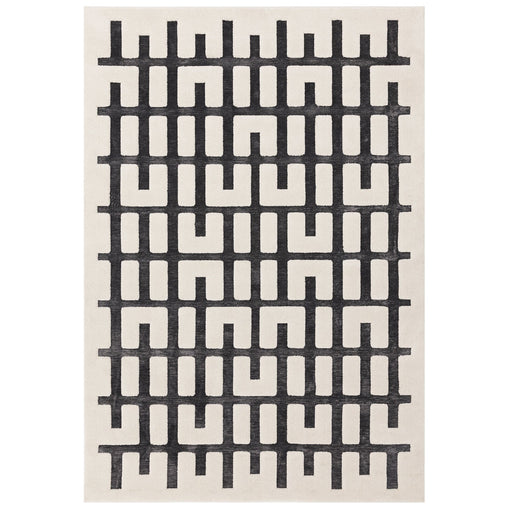 Atmacha Home And Living Rug Valley Charcoal/Ivory Junction Rug