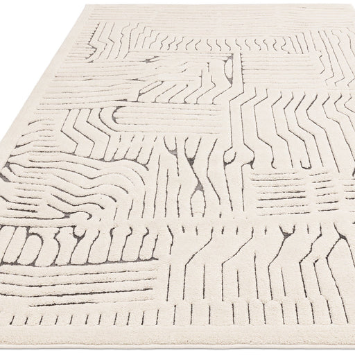 Atmacha Home And Living Rug Valley Ivory/Charcoal Route Rug