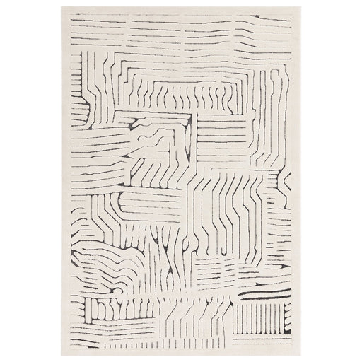 Atmacha Home And Living Rug Valley Ivory/Charcoal Route Rug