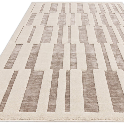 Atmacha Home And Living Rug Valley Natural/Ivory Tile Rug