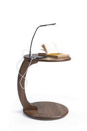 Atmacha Home And Living Service Table Walnut / Walnut Button Service Table