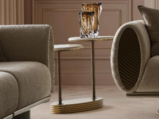Atmacha Home And Living Side Table Side Table / Antique Brass Messina Side Table