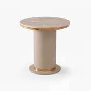 Atmacha Home And Living Side Table Taupe Cirello Side Table