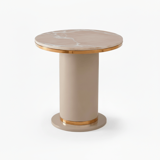 Atmacha Home And Living Side Table Taupe Cirello Side Table