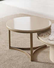 Atmacha Home And Living Side Table Taupe / Modern(Antique Brass) Farella Side Table