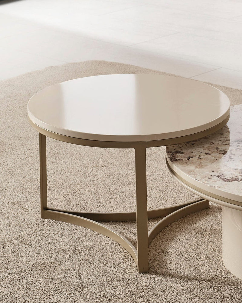 Atmacha Home And Living Side Table Taupe / Modern(Antique Brass) Farella Side Table