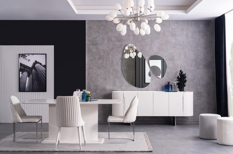 Atmacha Home And Living Sideboard Chrome Luma Sideboard