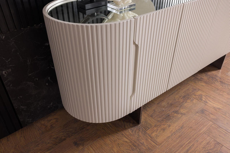 Atmacha Home And Living Sideboard Chrome Luma Sideboard