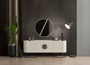 Atmacha Home And Living Sideboard Ecru / Gold Gucci Sideboard