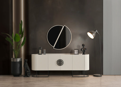 Atmacha Home And Living Sideboard Ecru / Gold Gucci Sideboard