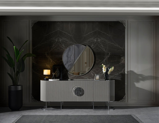 Atmacha Home And Living Sideboard Grey / Gold Gucci Sideboard