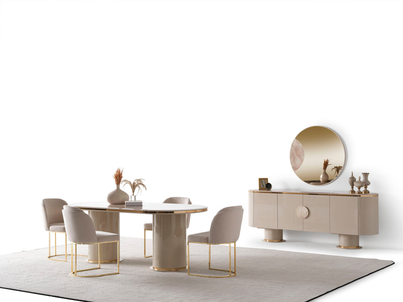 Atmacha Home And Living Sideboard Mink Cirello Sideboard