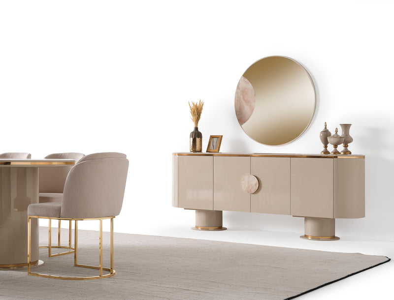 Atmacha Home And Living Sideboard Mink Cirello Sideboard