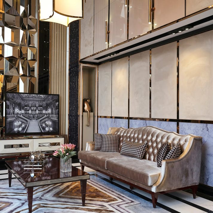 Atmacha Home And Living Sofa London 3 Seater  Sofa