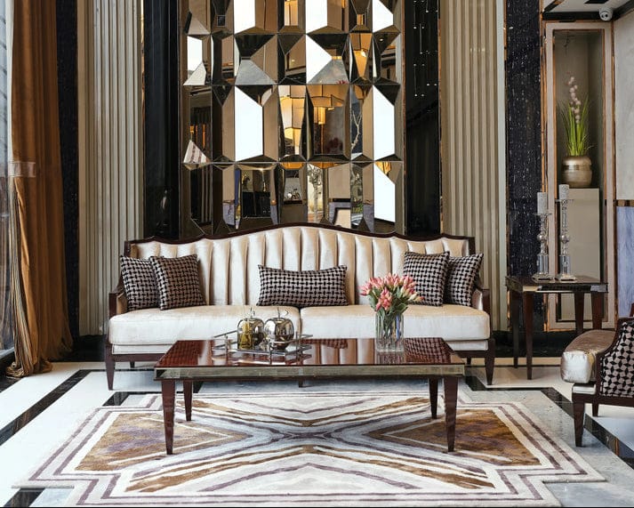 Atmacha Home And Living Sofa London 4 Seater Sofa