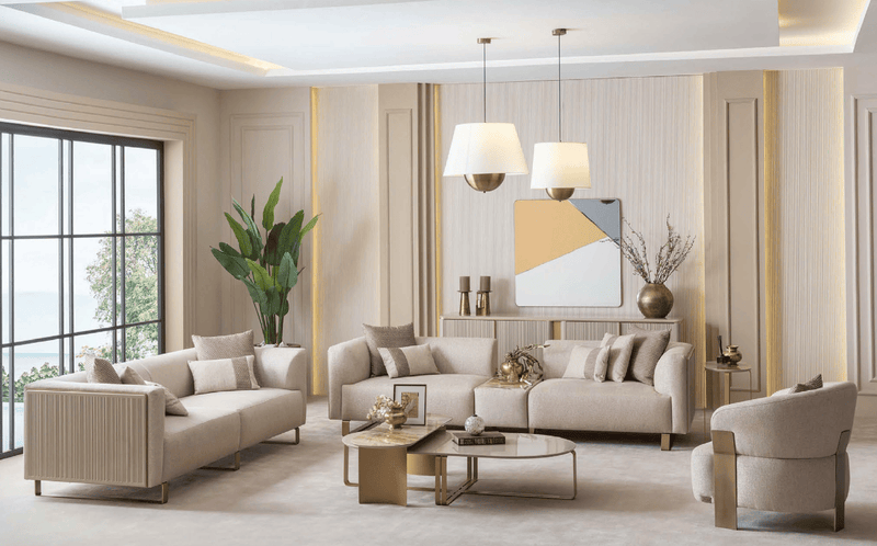 Atmacha Home And Living Sofa set Alessio Sofa Set