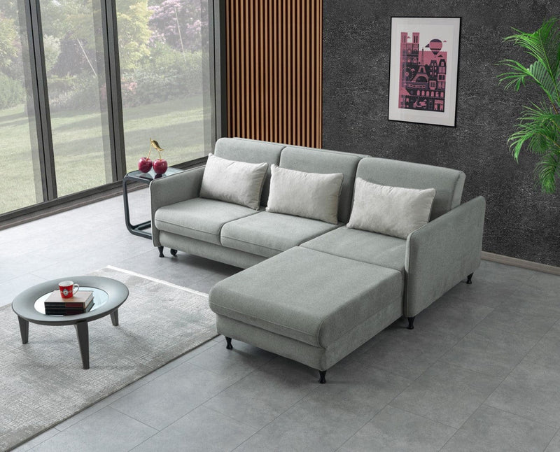 Atmacha Home And Living Sofa Smart Corner Sofa Bed