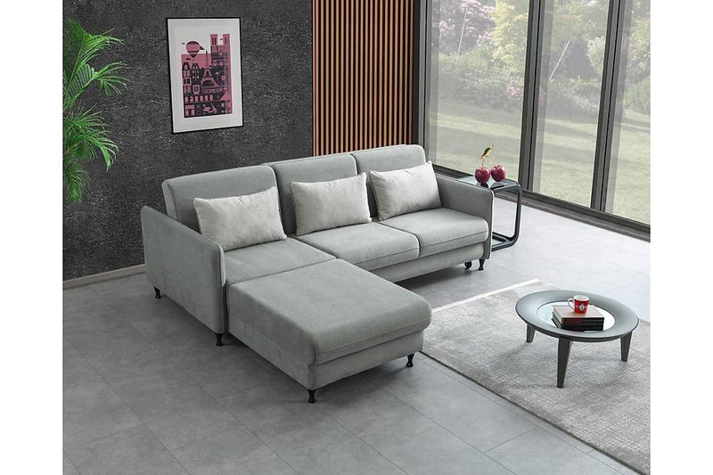 Atmacha Home And Living Sofa Smart Corner Sofa Bed