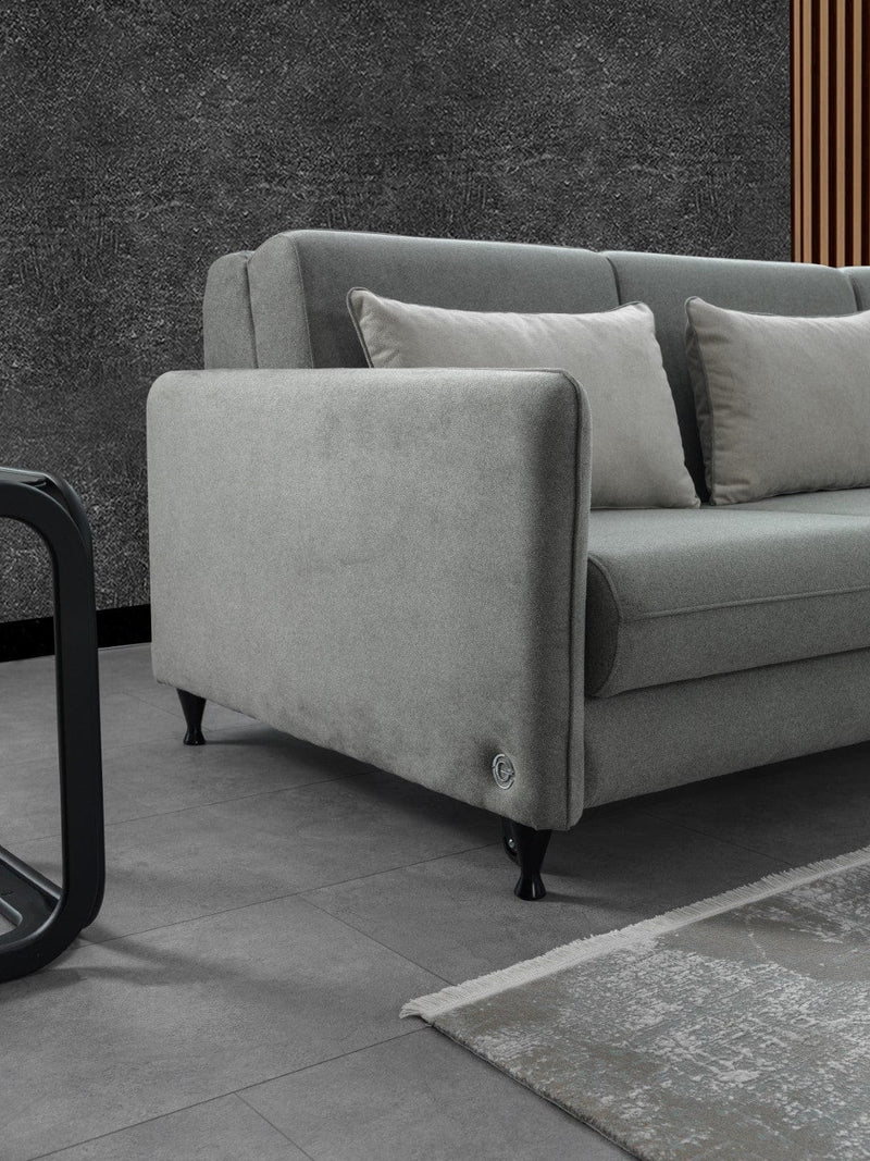 Atmacha Home And Living Sofa Smart Corner Sofa Bed