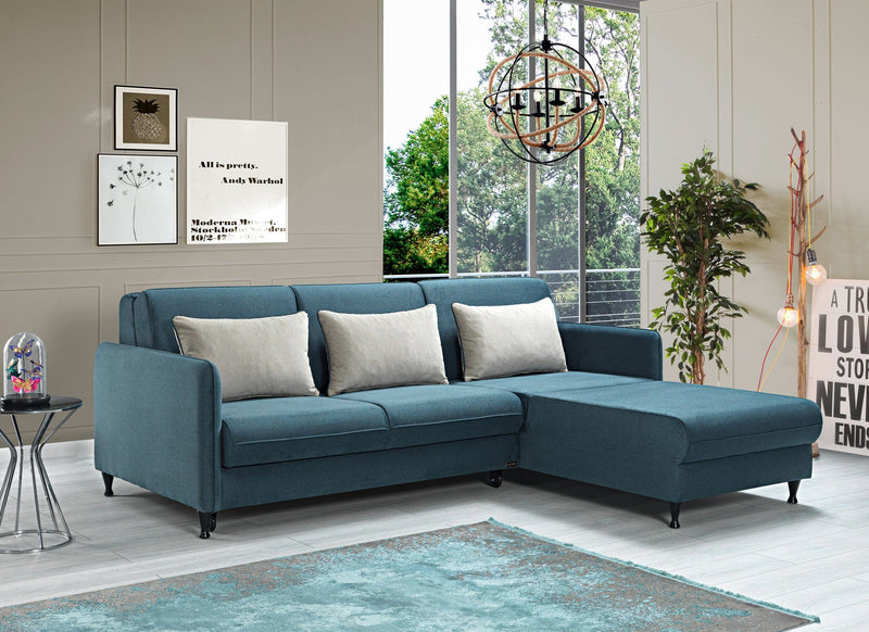 Atmacha Home And Living Sofa Smart Corner Sofa Bed
