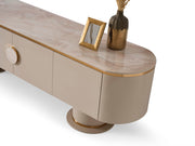 Atmacha Home And Living TV Unit Mink Cirello TV Unit