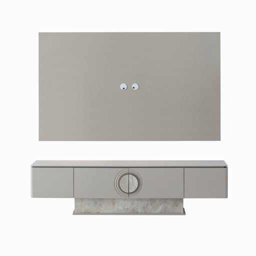Atmacha Home And Living Tv Unit New Pearl Media Wall Unit