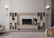 Atmacha Home And Living TV Unit Sera Wall Unit
